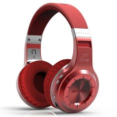 Wireless Bluetooth4.1 Stereo Earphones Built-in Mic Headset Red - Intl