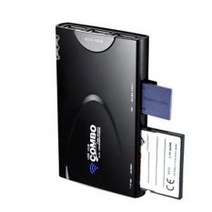 Wireless Card Reader with Wi-Fi and USB Hub - WDM-X5 - Hitam