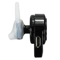 Wireless Stereo Smallest Snail Bluetooth Headset Earphone For Xiaomi iPhone Samsung LG (Black) (Intl)