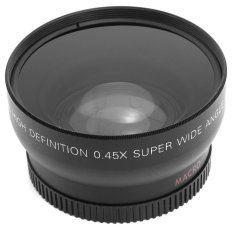 XCSource 0.45x Super Wide Angle Lens 52mm for Nikon D5100 D3200 D3100 D3000 D90 D80