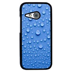 Y&M 3D Blue Water Droplets Pattern Cell Phone Cases For HTC One M8 Mini (Multicolor) - Intl