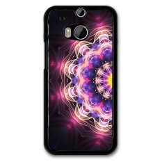 Y&M Beautiful Floral Original Pattern Cover Case for HTC One M8 Mini (Multicolor) - Intl