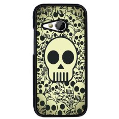 Y&M Cell Phone Case For HTC One M8 Mini Cute Skull Pattern Cover (Multicolor) - Intl