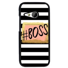 Y&M Cell Phone Case For HTC One M8 Mini Fashion Stripes Pattern Cover (Multicolor) - Intl