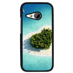Y&M Cell Phone Case For HTC One M8 Mini Love Land Printed Cover (Multicolor)