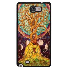 Y&M Cell Phone Case For Samsung Galaxy Note 2 Original Design Art Pattern Cover (Multicolor) - Intl