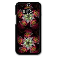 Y&M Fashion Floral Unique Pattern Case For HTC One M8 Mini Phone Case (Multicolor) - Intl