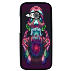 Y&M Fashion Pink Skull Pattern Cell Phone Cases For HTC One M8 Mini (Multicolor)