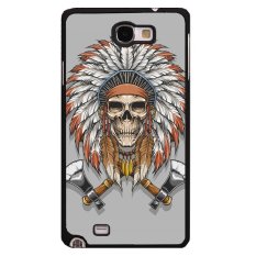 Y&M King Of Tribal Skull Original Pattern Cover Case For Samsung Galaxy Note 2 Phone Case (Multicolor) - Intl
