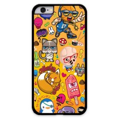 Y&M Many Funny Cartoon Pattern Cell Phone Cases For iPhone 6 Plus (Multicolor) - Intl