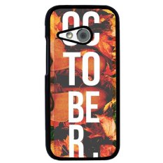 Y&M October Leaves Pattern Cell Phone Cases For HTC One M8 Mini (Multicolor) - Intl