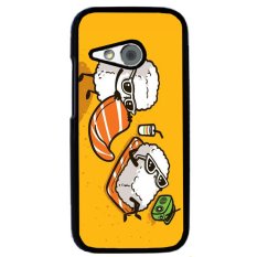 Y&M Phone Case For HTC One M8 Mini Funny Cartoon Printed Cover (Multicolor) - Intl