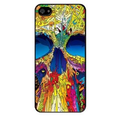 Y&M Skull Head Phone Case for iPhone 5/5s (Multicolor)
