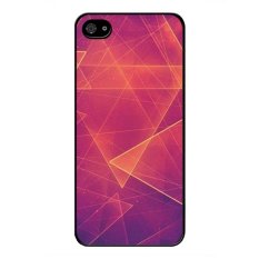 Y&M Triangle Pattern iPhone 5/5s Phone Cover (Multicolor)