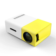 YG300 LCD Mini Portable 1080P LED Projector Home Cinema Theater USB SD HDMI EU PLug