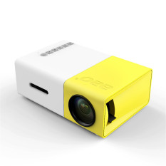 YG300 LCD Mini Portable 1080P LED Projector Home Cinema Theater USB SD HDMI US Plug
