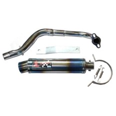 YJM Knalpot I-One Racing Pelangi Mio M3 125
