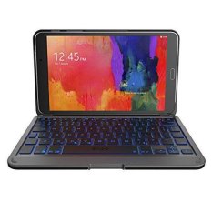 ZAGG Folio Case, Hinged with Backlit Bluetooth Keyboard for Samsung Galaxy Tab 4 8.1 (Black)