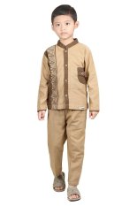 Zeintin Baju Koko Anak QW62 – Caramel