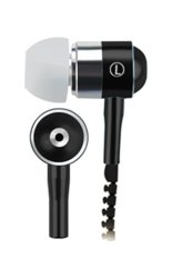 ZHENGQI In-ear Phone Zipper Cable Earphones Magic Sound Metal Wire Control with Mic Earphones(Black) (Intl)
