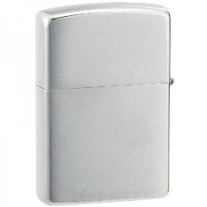 Zippo 200 Brushed Chrome Original USA - Zippo Distributor Resmi