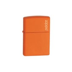 Zippo 231ZL Orange Matte Logo Original USA