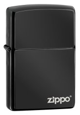 Zippo Original 24756ZL Ebony with Zippo Logo