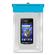 Zoe Sony Ericsson XPERIA Arc Waterproof Bag Case - Biru
