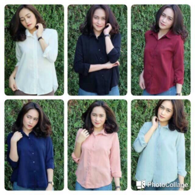 GLOW KEMEJA DIAN/ BASIC / COMFY