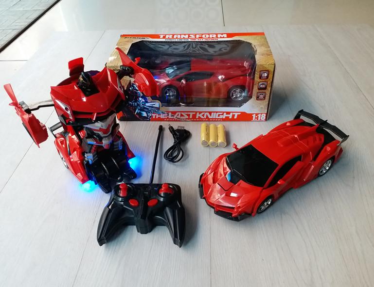 MAINAN RC MOBIL ROBOT TRANSFORMER THE LAST KNIGHT REMOTE CONTROL