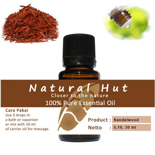 100% PURE ESSENTIAL OIL (SANDALWOOD - CENDANA) - 5ml