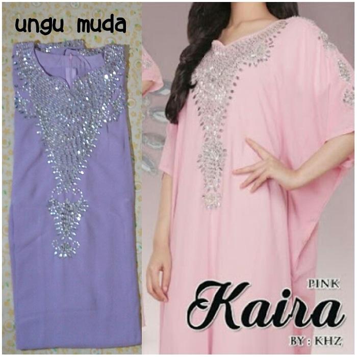 Kaftan Diamond Swarosky Jumbo- Baju Kaftan Jumbo- Gamis Jumbo Kaira