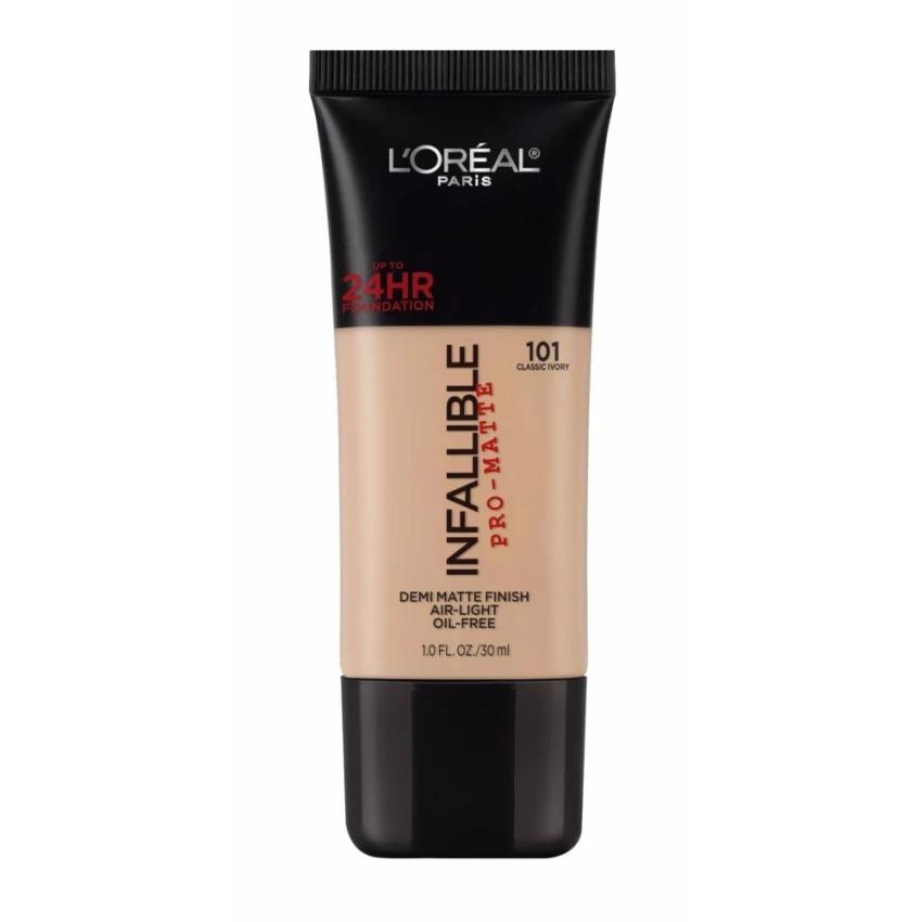 L'Oreal Paris Infallible Pro Matte Foundation - 101 Classic Ivory