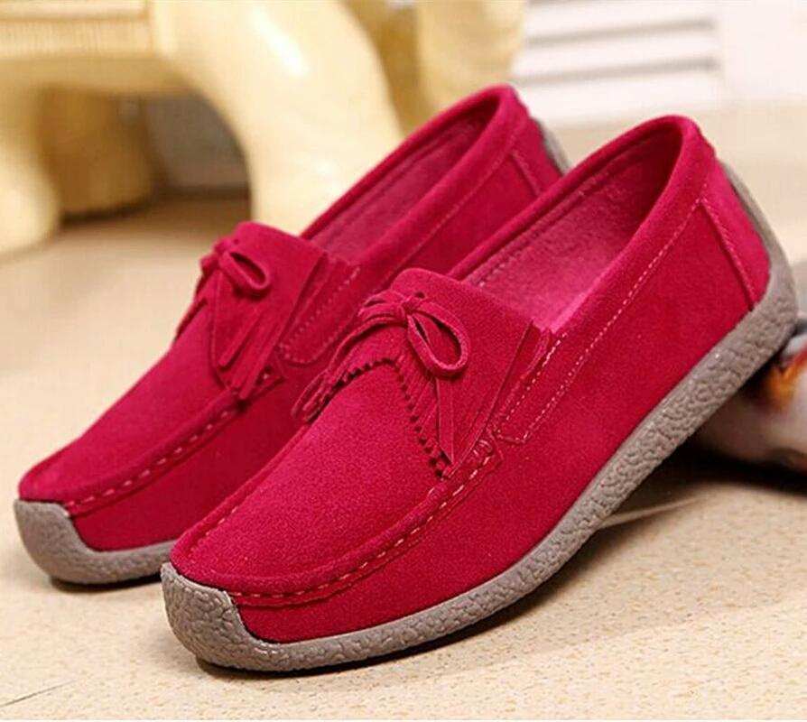 Flat Shoes Pita Rumbai Murah 810 Merah
