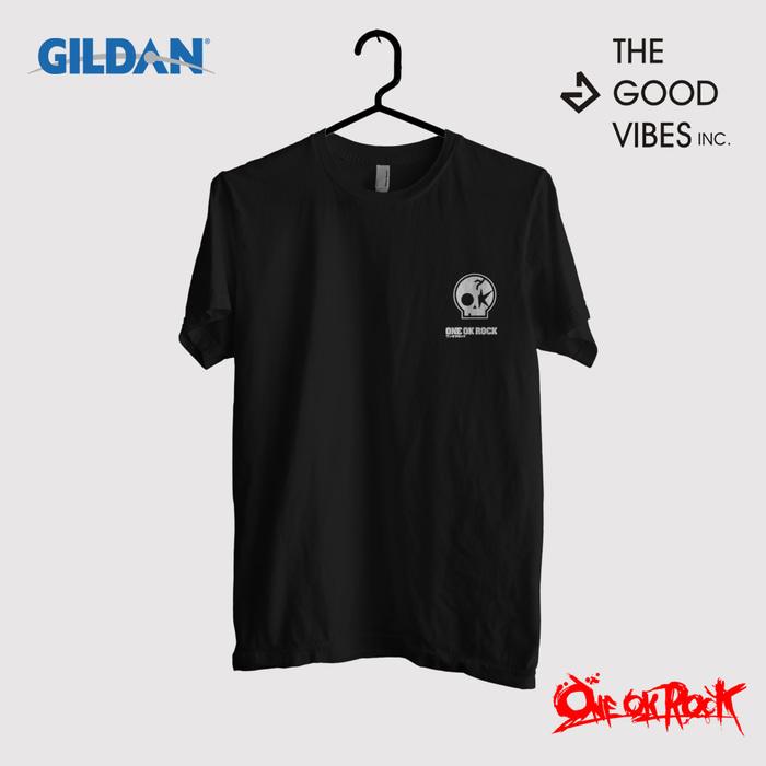 Kaos Band One Ok Rock Original Gildan - Logo Small