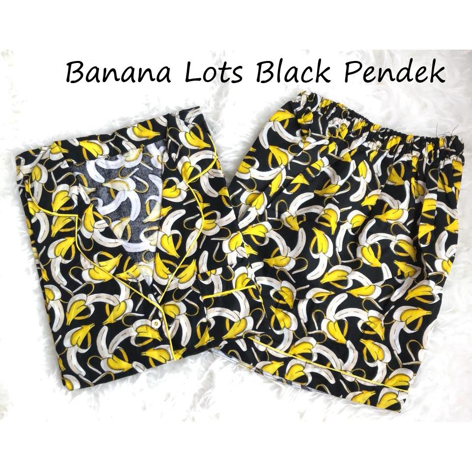 PP Banana LOTS Piyama Celana Pendek baju pakaian tidur wanita dewasa
