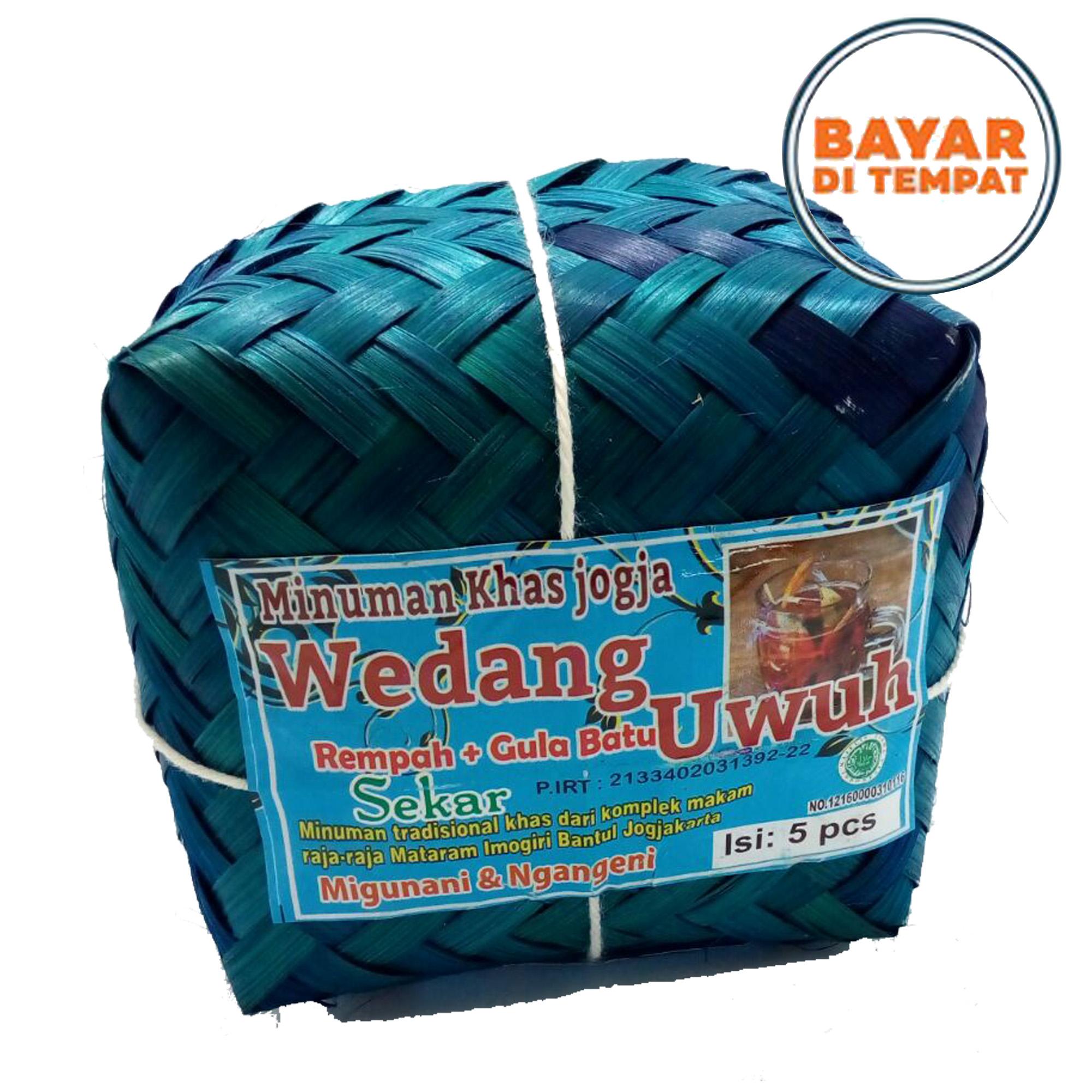 Djogja Market - Wedhang Uwuh Jogja | Wedang Uwuh Besek | Wedang Uwuh isi 5 pcs