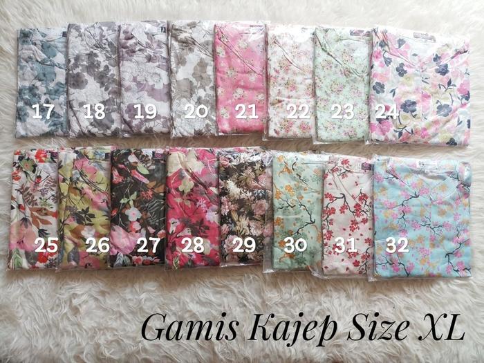 Gamis Aneka Motif Katun Jepang Ori - Size XL