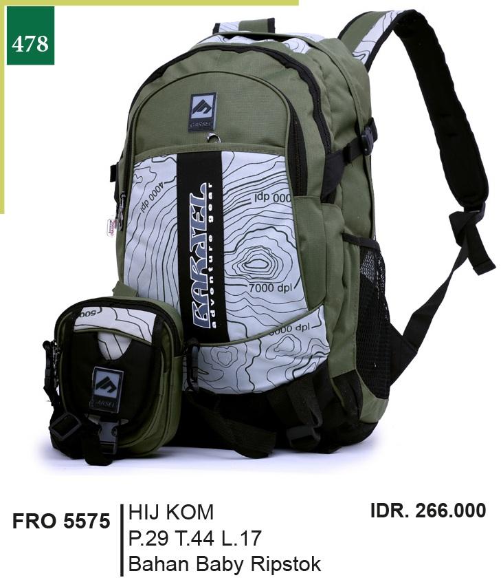 Promo Tas ransel pria tas beli 1 gratis 1 tas sekolah murah tas garsel Fashion