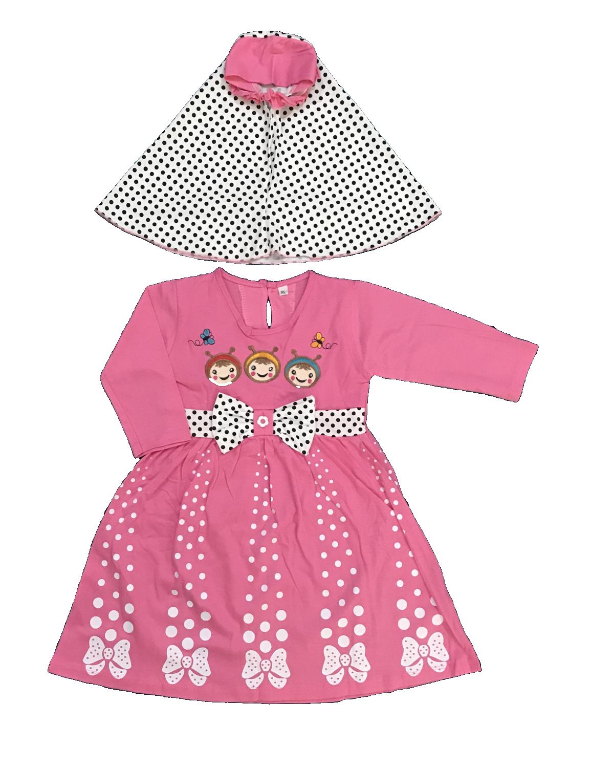 BAYIe - Baju Muslim Anak / Bayi Perempuan YUNISA / Gamis anak cewek umur 1 - 2,5 tahun