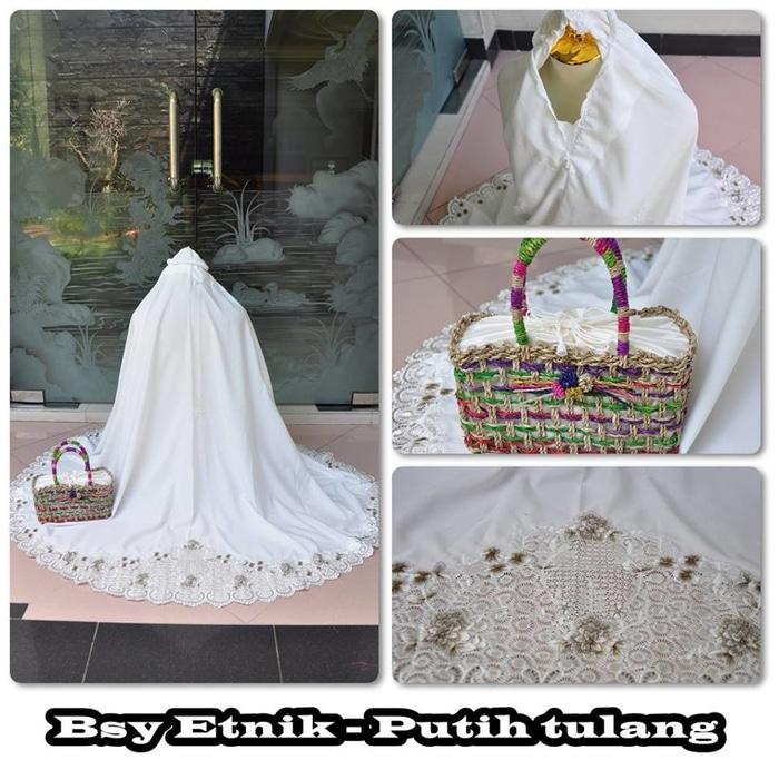 MUKENA BSY ETNIK PUTIH TULANG (BW)