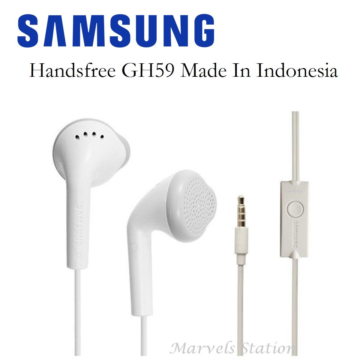 Samsung Handsfree GH59 / Headset J1 Made In Indonesia - Original