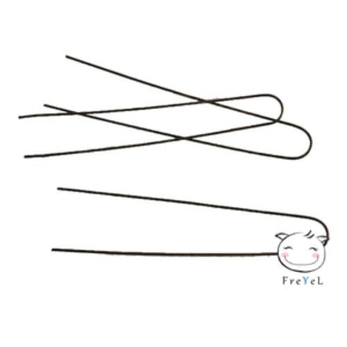 HAIRPIN RAMBUT HITAM per box / JEPIT RAMBUT HITAM / AHPSB03