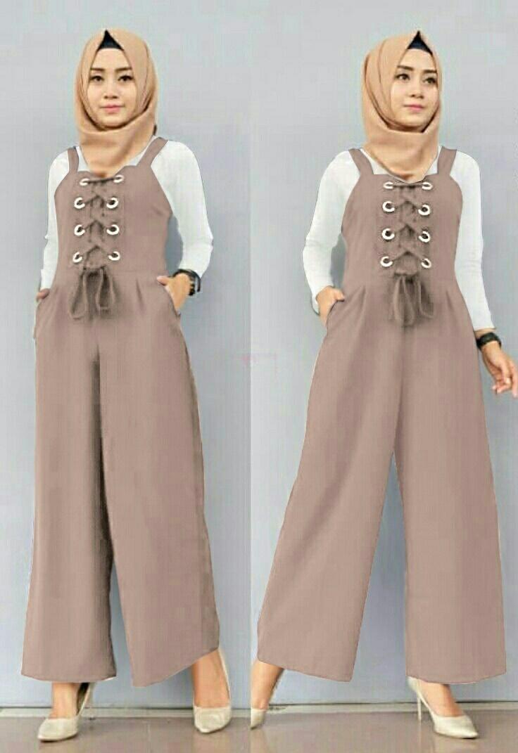 HSN Fashion Jumpsuit Wanita Muslim Dami // Jumpsuit Wanita Muslim // Jumpsuit Muslim Murah