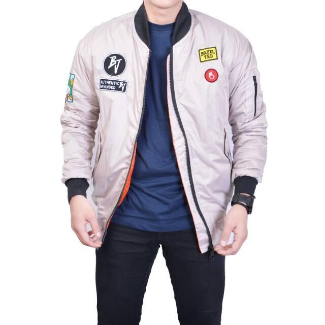 Kent Jaket Bomber Pilot Authentic Cream