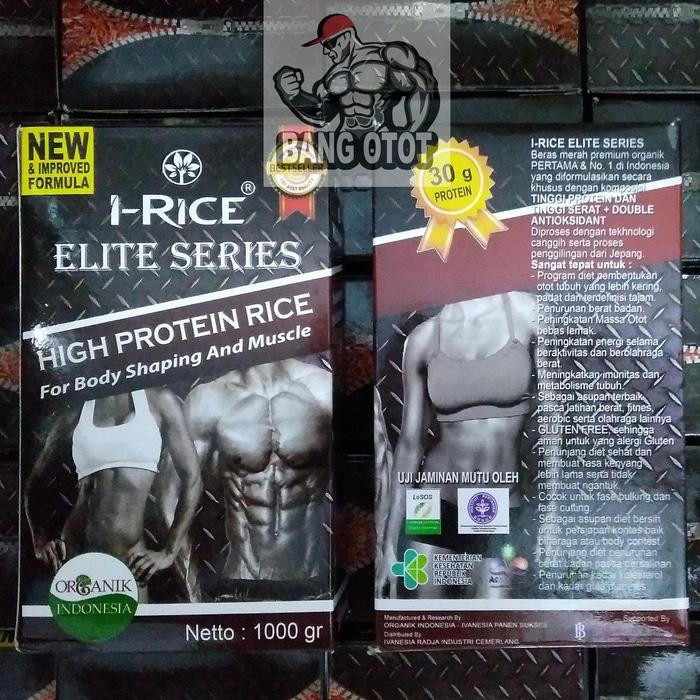 I-Rice IRice I Rice Beras Merah Protein 1 Kg 1Kg 1000 Gram 1000Gram