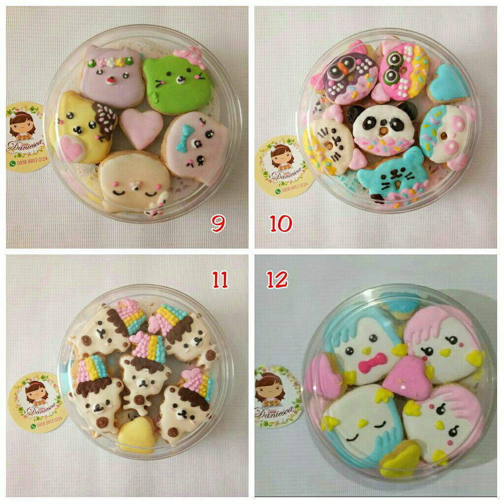 Cookies squishy - kue kering hias icing karakter squishy 3