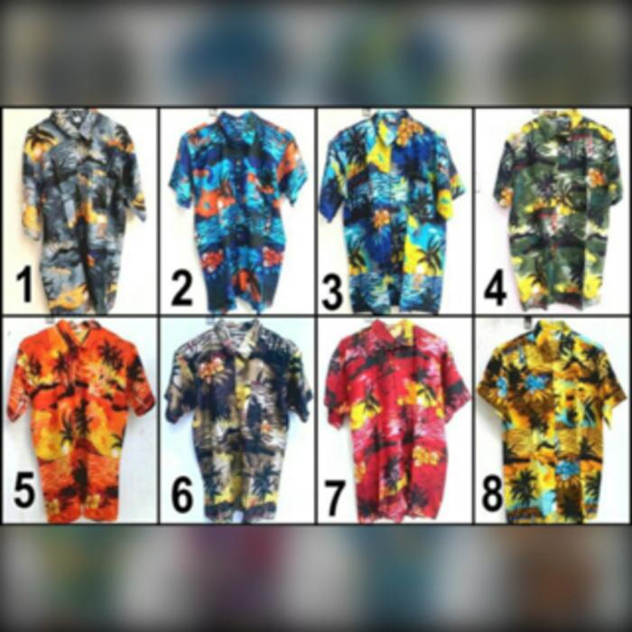 baju kemeja pantai hawai bali