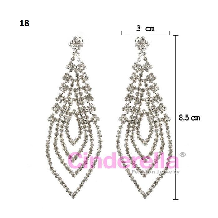 Anting Hijab Cantik Aksesoris Fashion Pesta Earring Korea Murah Wanita