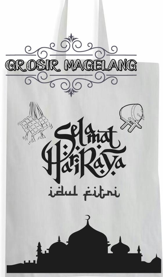 KANTONG PLASTIK FASHION HANDLE BAG KEMASAN ELEGAN PARCEL IDUL FITRI TAS CANGKLONG BAHAN BLANCU KAIN UNIK KHAS JOGJA